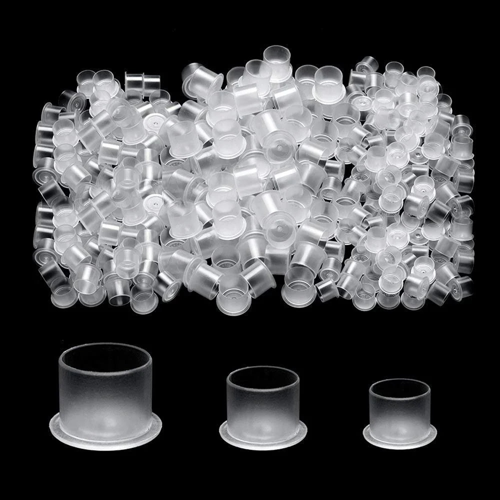MASSA Stable Base Tattoo Ink Cup 1000pcs/bag Plastic Permanent Makeup Container Cap Essential Tattoo Accessory MegaBDM