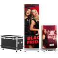 WiFi/4G/USB/cloud and Remote Control Smart Indoor P1.86  P2 P2.5 P3 LED Display Digital Poster Foldable Screen