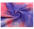 New Product Breathable 100% Polyester Imitation Cotton Waffle Knitted Fabric for Home Textiles and Shoe Cover for Girls Boys