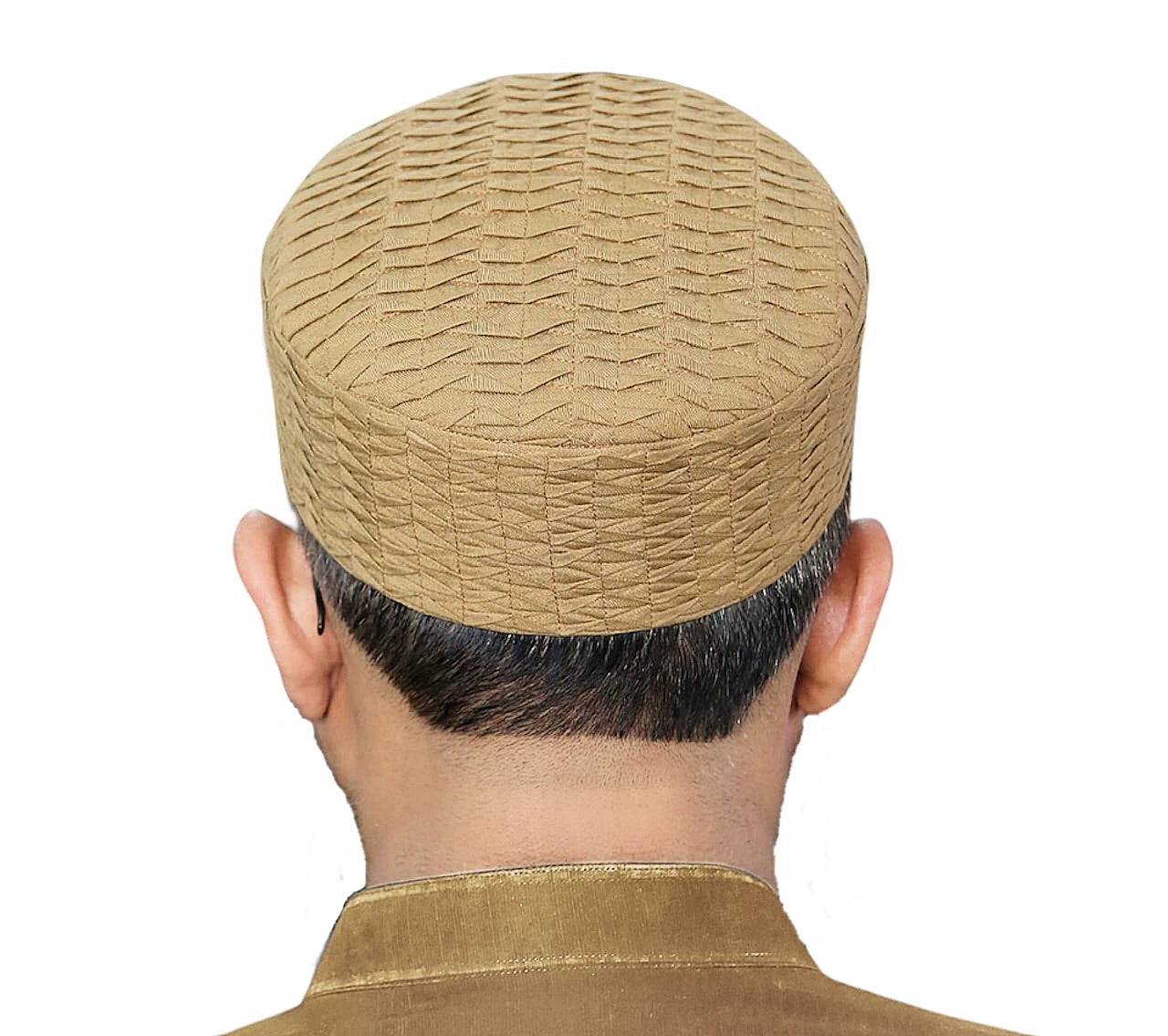 Salman Prayer Muslim Stylish Cap Turkish Traditional Kufi Wear Fashion for Men's High Quality Stitched Premium Fabric