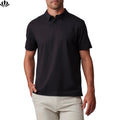 Custom Logo Comfortable Nylon Elastane Fit Short Sleeve Polo Shirts for Men