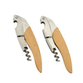 HXY Rosewood & Stainless Steel Manual Wine Corkscrew with Logo Eco-Friendly Personalized Red Wine Bottle Opener for Gift