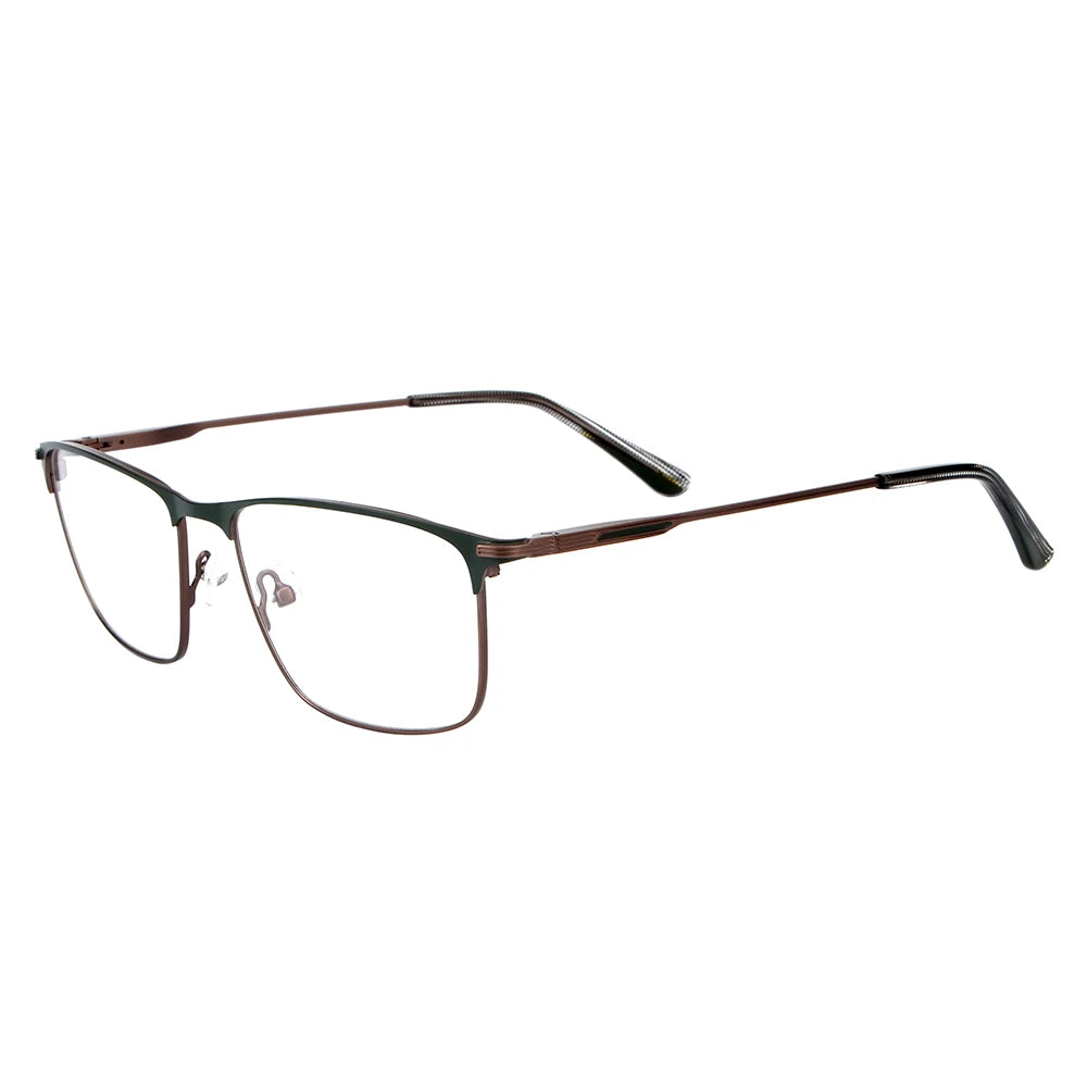 INV2062 Wholesale Cheap Unisex Retro Rectangle Metal Optical Frame Eyeglasses