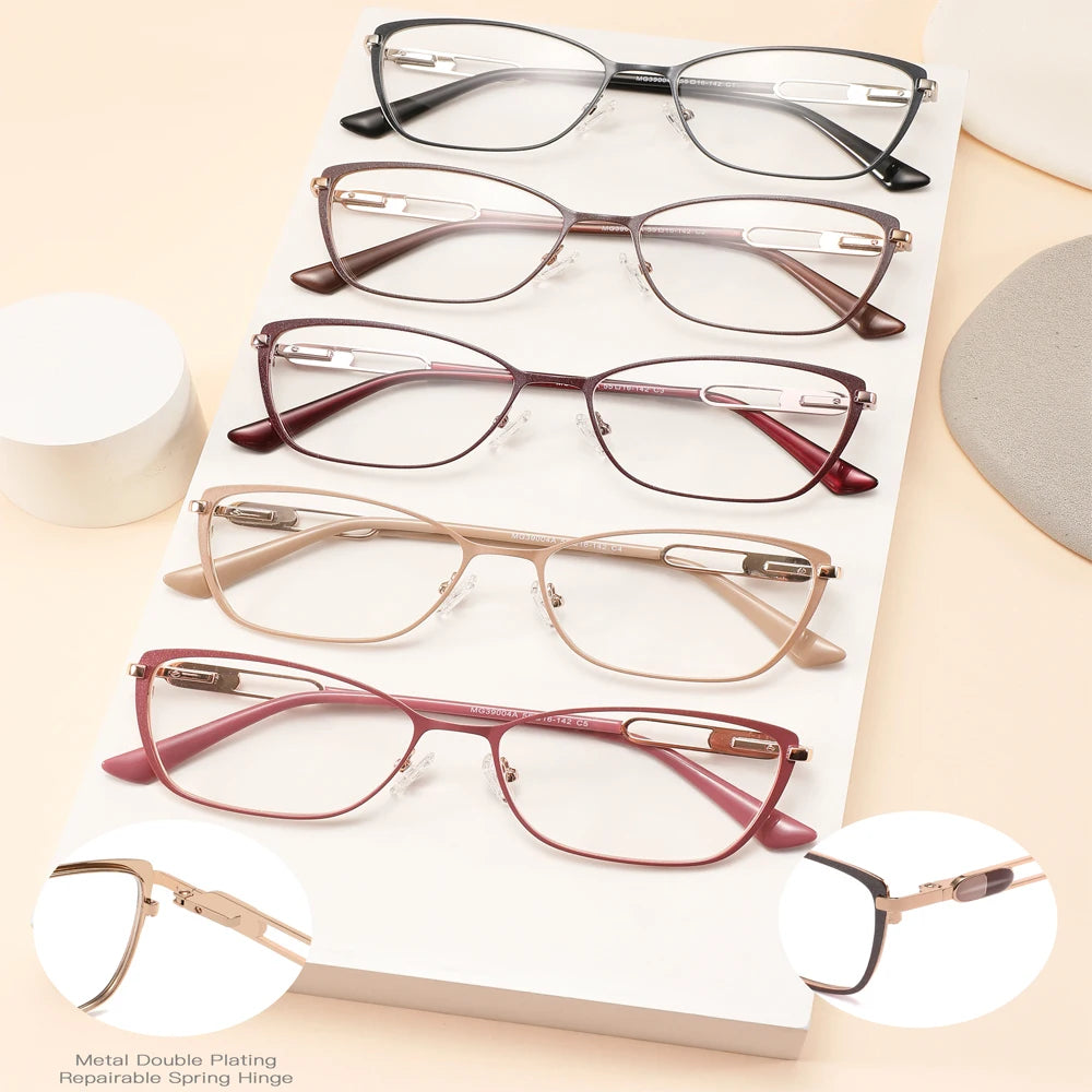 FEROCE Silmo Optical Frames Wholesale Metal Glasses Latest Trend Spectacle Safety Trendy Eyeglasses