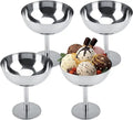 Quality Reasonable Price Ice Cream Cup for Party Bar Home Stainless Ice Cream Cup for Fruit Ice Cream