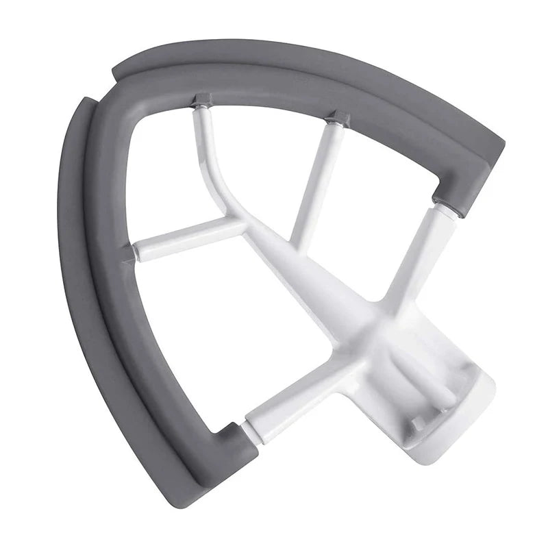 Stand Mixer Spare Parts 4.5-5 QT Stand Mixer Auto-Scrape Silicone Paddle Flexible Silicone Edges Bowl Scraper for Kitchenaid