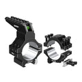 DISCOVERYOPT CNC-machined 7075 Aluminum Heavy Duty Scope Rings Base Precision Lapped Scope Mounting with Bubble Level