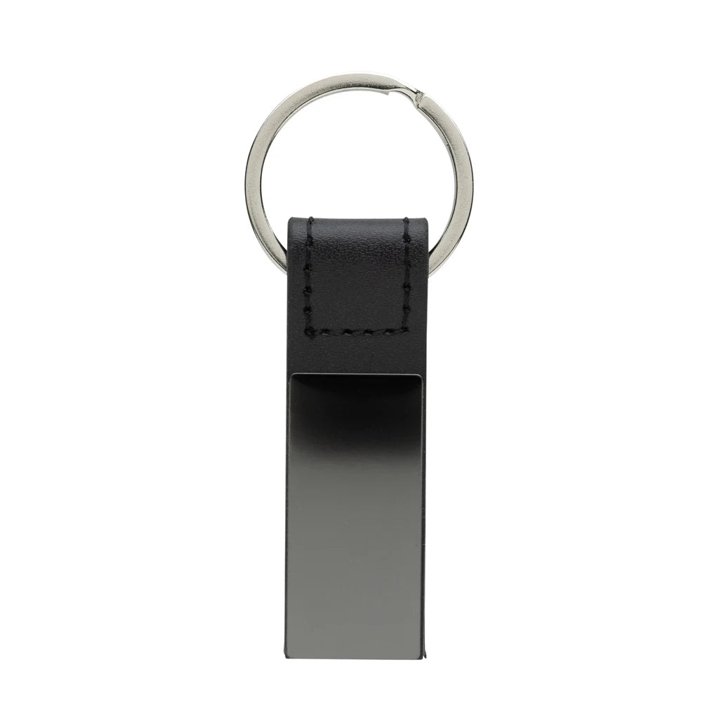 Luxury RCS PU Promotional Keychains & Carabiners Premium Advertising Keychain