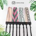 Personalized DSLR Camera Halter Strap Heavy Duty Fashionable Adjustable Shoulder Neck Crossbody Belt Fabric Professional