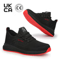 GUYISA High-quality All-season Wear-resistant Fashion Men's Oversized Steel Toe Safety Work Shoes