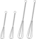 Handheld Stainless Steel Spring Whisk Manual Egg Beater for Baking Cooking