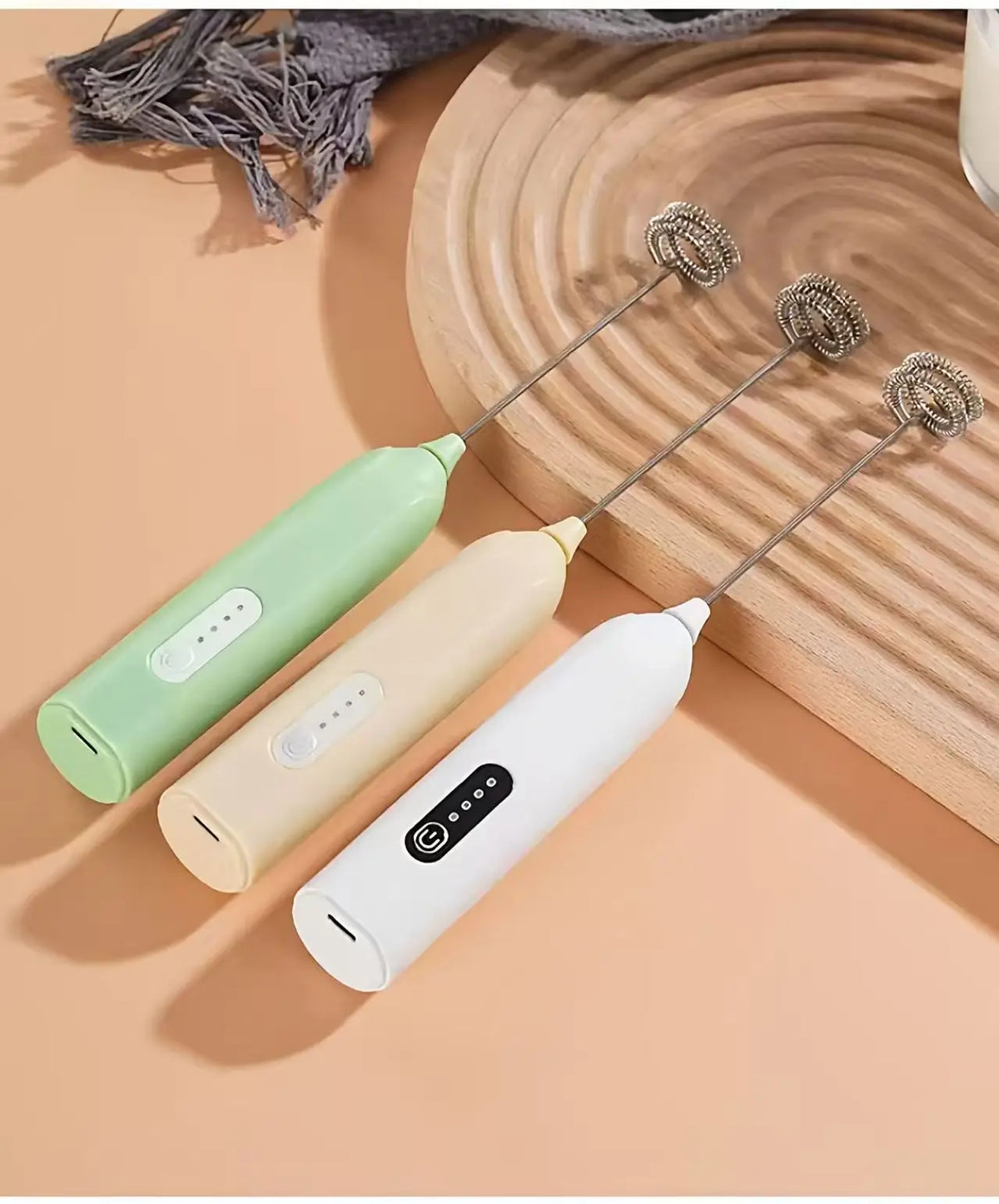 Coffee Milk Frother Automatic Light Weight Rechargeable Type C Handheld USB Eco-Friendly MegaBDM
