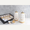 2025 New Arrived QIAN HU Turkish  Glass Liner Coffee Vacuum Flask 1000ml Thermos Gift Set