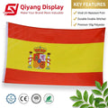 China Factory Custom Flag Wholesale High Quality World Flag Spanish Flags Banners