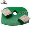 RhinoGrind Contractor Double SHARKTOOTH 17x12x10mm Floor Polishing Segments for Concrete Terrazzo Decorative Concrete