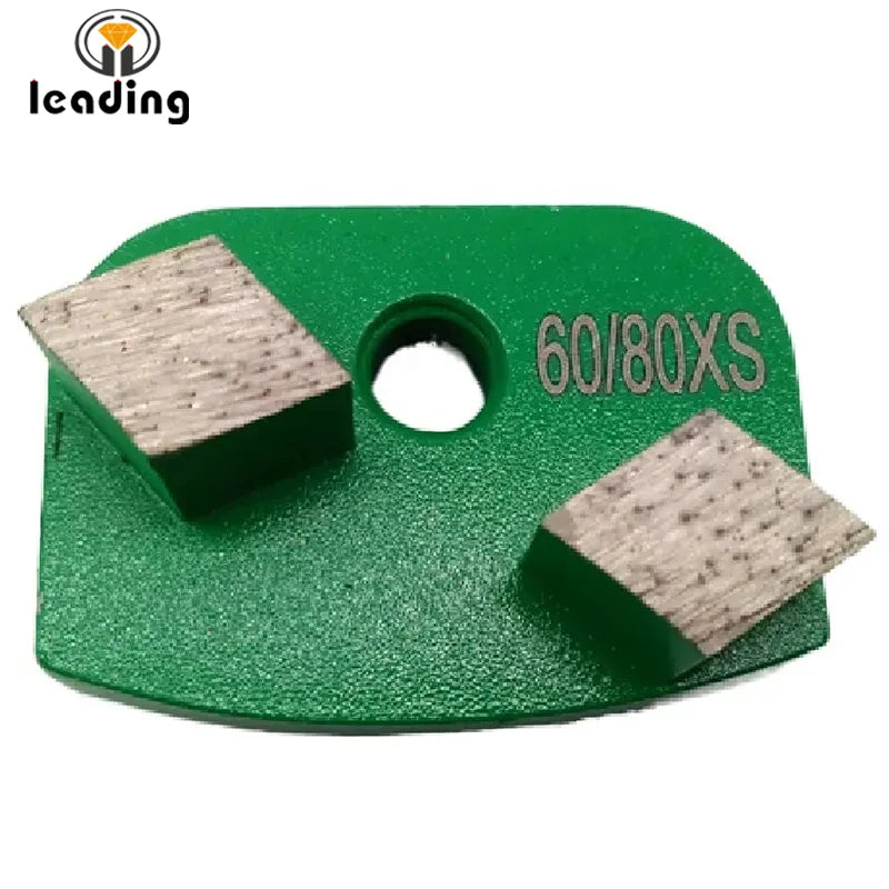 RhinoGrind Contractor Double SHARKTOOTH 17x12x10mm Floor Polishing Segments for Concrete Terrazzo Decorative Concrete