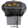 95cm Rain Collection Barrels Netting Screen Mesh Cover for Rain Barrels with Drawstring MegaBDM