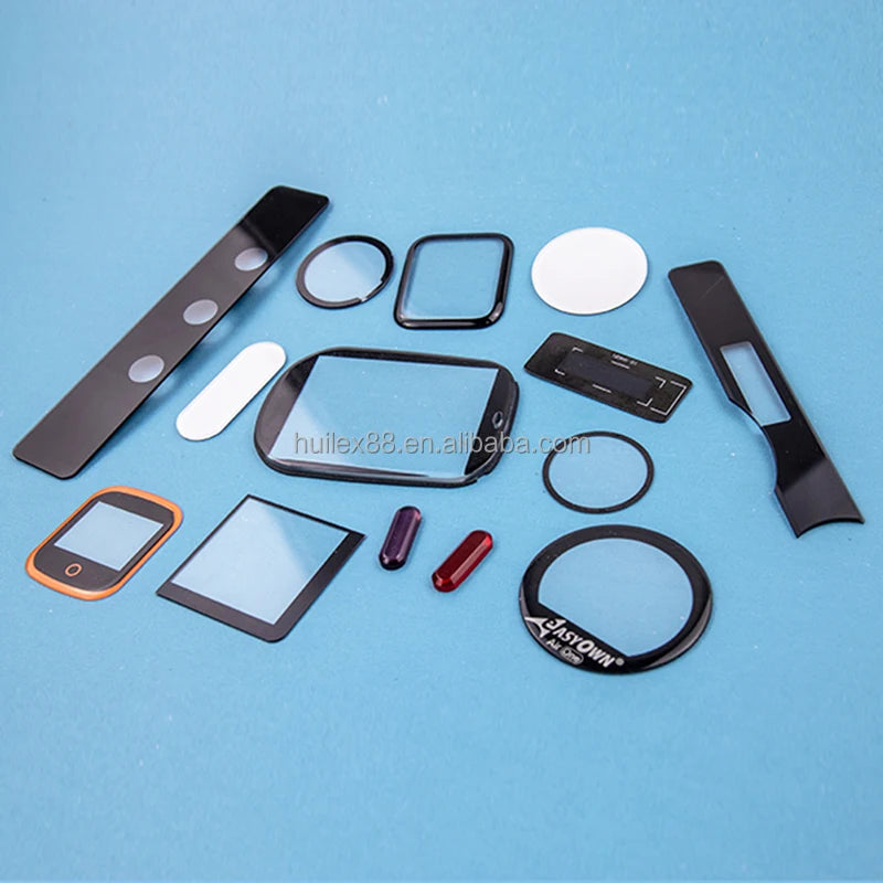 Supply 0.8mm 1.0mm 1.6mm 2.0mm Smart Watch Glass Screen Printing Watch Glass Back Cover Toughened Glass