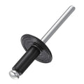 JSCREW Colored Aluminum Pop Rivet DIN7337 Waterproof Large Flange Black White Red Yellow Blue Customized Sizes