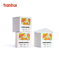 Tianhui White Metal Box Tin Canister for Coffee Beans Coffee Metal Cans Storage