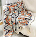 Wholesale Popular Bohemian Air Conditioner Blankets Outdoor Picnic Camping Throw Knitted Blanket