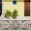 Elegant Iron Balcony Railings for Small Balconies Modern Design TTD Brand Made in Vietnam for Villa Use