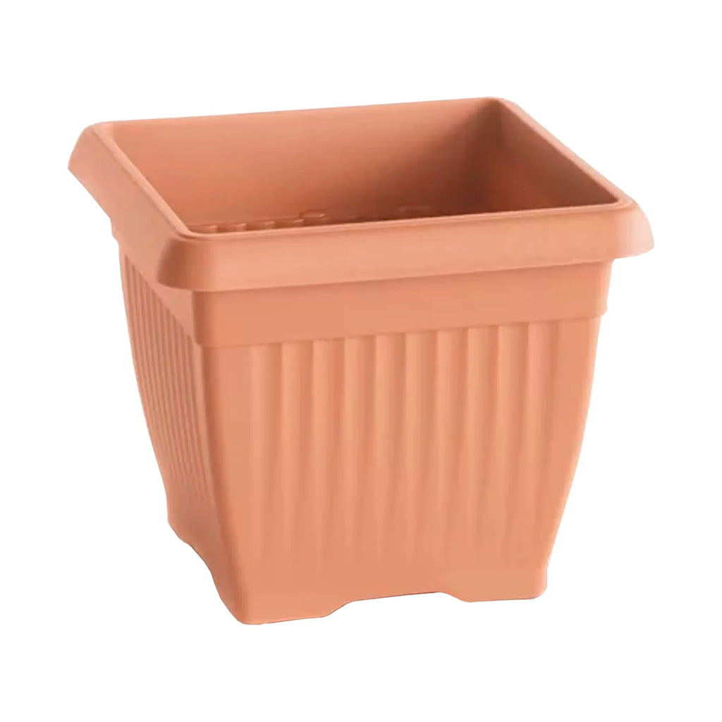 TERRA 1.7L pot dimensions (mm) 150x150x130 Terracotta color