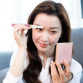 2025 product OEM Woman Facial Razor Device One Blade Eyebrow Trimmer Makeup Luxury Black Eyebrow Razor 3 Pack for Face