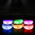 Coldplay Wristbands Color Changing Wristband RGB Light up Remote Controlled LED Bracelet Xylobands LED Party Bracelets
