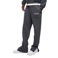 Men 450GSM Cotton Sweatpants with Custom LOGO Heavyweight Relaxed Flare Fit Bottoms for Private Label OEM Apparel Manufacturing