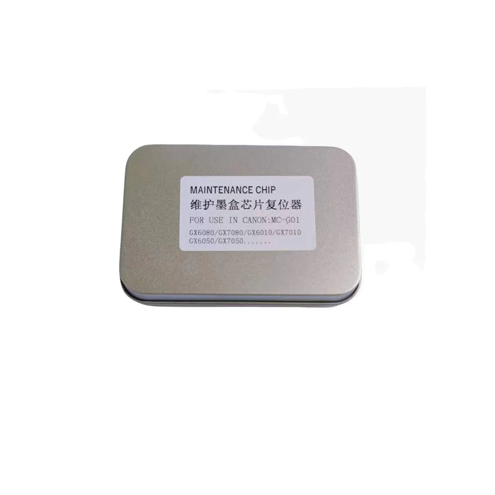 Tatrix MC-G01 MC-G02 MC-G03 MC-G04 MC-G05 MC-G06 Waste Maintenance Box Chip Resetter for Canon MAXIFY GX6010 GX7010 tank