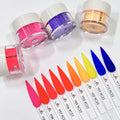 KUDAN 2Oz Acrylic Nail Powder Celebrate Christmas with Red Green Glitter Wholesale Nail Decoration Sand Sugar Christmas Series