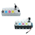 250ML DTF CISS Continuous Ink Supply System White Ink Tank Shake with Built-in Timer for Epson L18050 L8050 ET8550 XP15000 18100