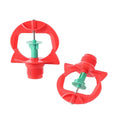 1/2 Inch Male Thread Rotating Refraction Nozzle 360 Degree Mini Water Sprinklers Lawn Garden Sprinkler Head MegaBDM