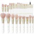 Hot Selling Professional Complete Makeup Brushes Kit Luxury Cosmetic Foundation Powder Concealer Travel Makeup Brush Set