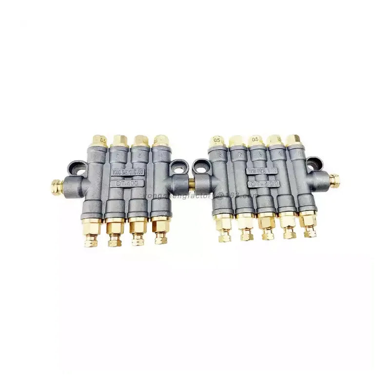 High Accuracy Detection Volumetric Oil Distributor 9 Way Oil Dispensing CNC Machine Centralized Lubrication