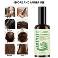 Private Label Natural Tea Tree Oil Nourish Strengthen Hair Roots Anti Itching Hair Care Oil