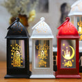 Eid Mubarak LED Light Ornaments Ramadan Lantern Night Lamp 2024 Ramadan Kareem Decoration for Home Islamic Muslim Party Decor