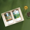 Tianhui Airtight Composite Cans Green Tea Leaves Storage Container Recyclable  Paper Tube