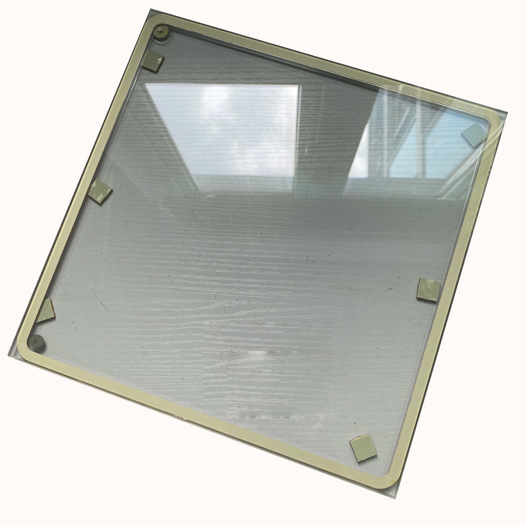 Industrial Use Low E Coating Louver Double Pane Tempered Glass Insulated Hollow Window Glazed Door Hotels Customizable Color
