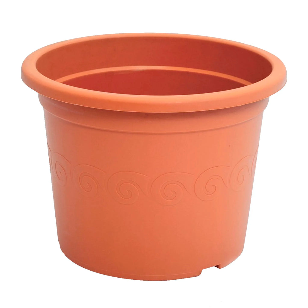 2.5L PLASTIC pot dimensions (mm) 200x200x150 Terracotta color