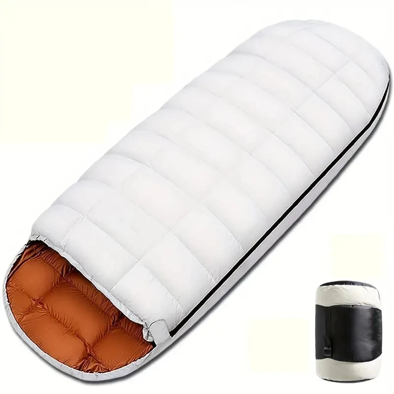 All Season Sleeping BagFeather Sleeping Bag Sleeping BagSimple Style Camping Outdoor Warm Keeping Large Size Sleeping