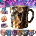 Hot Sale Hand Craft Gold Color Mineral Tea Cup for Gift