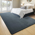 Grey Beige Ultra Soft Big Size Microfiber Rug for Bedroom Living Room