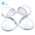 NEW Adhesive Floor Mounted Door Holder Hemisphere Door Stopper Acrylic Door Stop