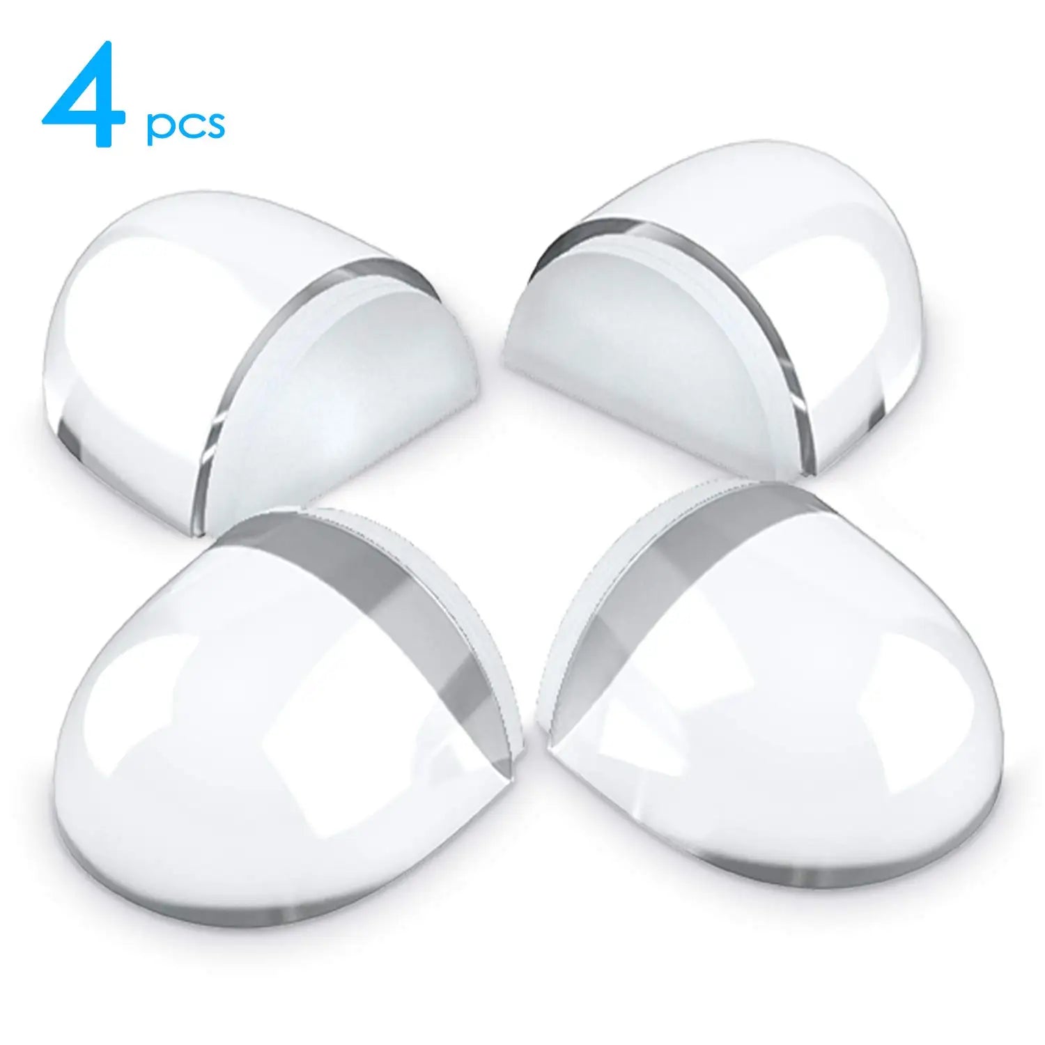 NEW Adhesive Floor Mounted Door Holder Hemisphere Door Stopper Acrylic Door Stop