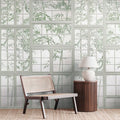 Germany Photo Wallpaper Murals Grey Green White Non Woven Vinyl Wall Mural Modern Design Bedroom Hospital Mall Easy Installation