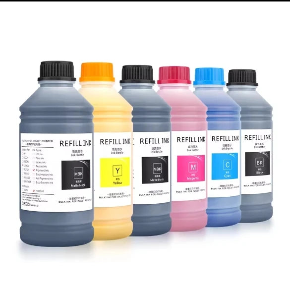 Ocbestjet 500ML 14 Colors Universal Wide Format Pigment Ink for Epson 7400 T3000 T5000 4880 7880 7910 9910 7900