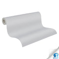 Made in Germany - Pre-Pasted Wallpaper Rolls Plain Colour Light Grey - Non Woven Vinyl - Wallpaper Pre-glued - 1005 x 053 m