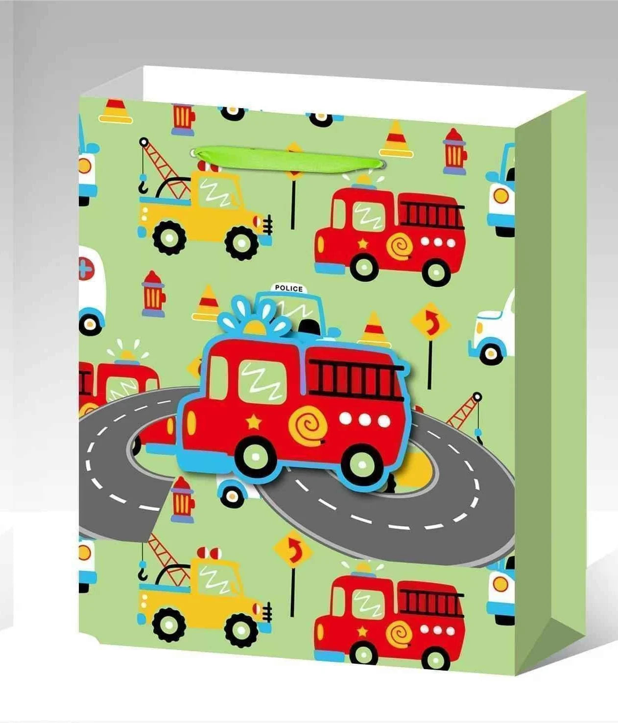 3D High-Quality Eco-Friendly Gift Paper Bags Customizable Designs Adorable Cartoon Gift Paper Bag Small Size Factory Direct